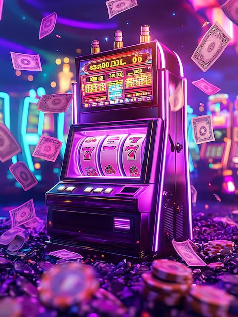 Antarmuka permainan Quickspin di surga vip menampilkan reel, payline, dan kontrol taruhan